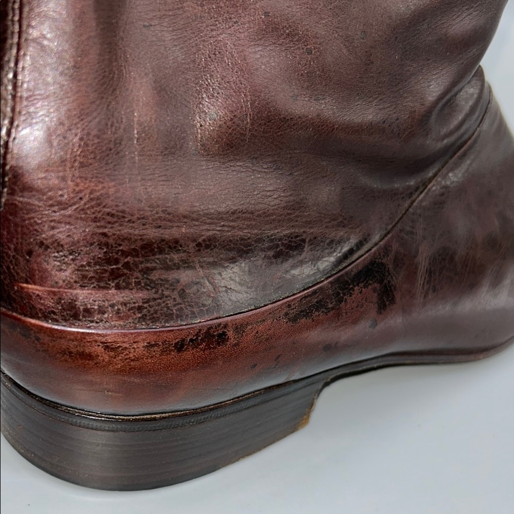 Church’s side zip Brown Leather Boots Made in Italy - Picture 15 of 15